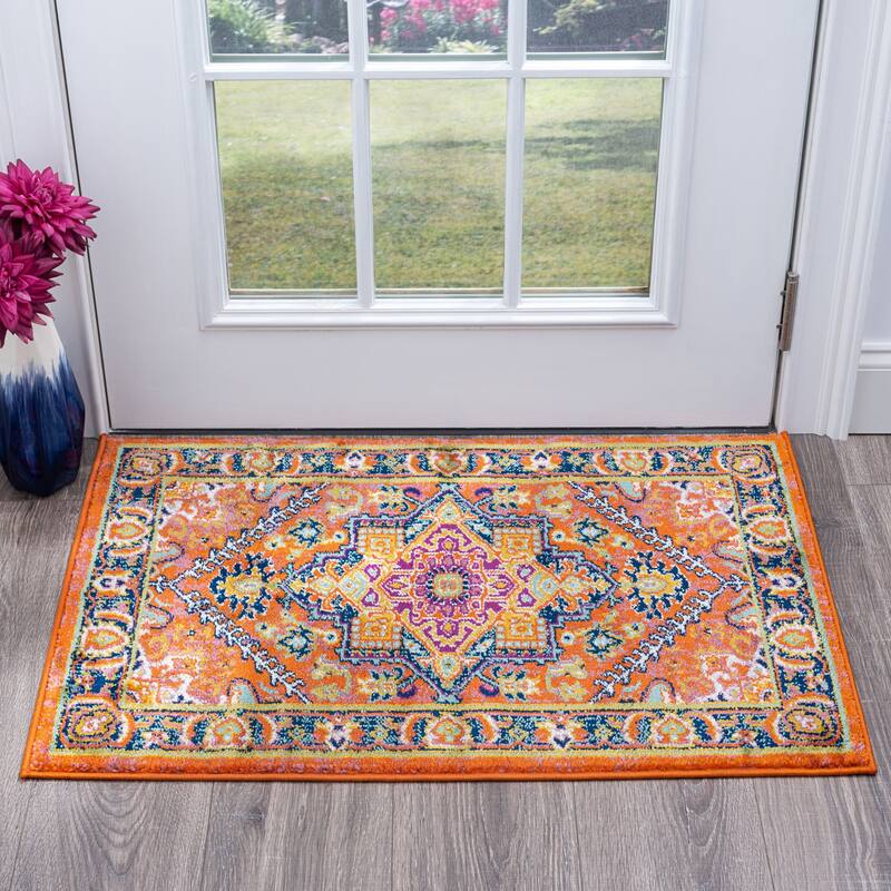 Genesis Bohemian & Eclectic Medallion Indoor Area Rug