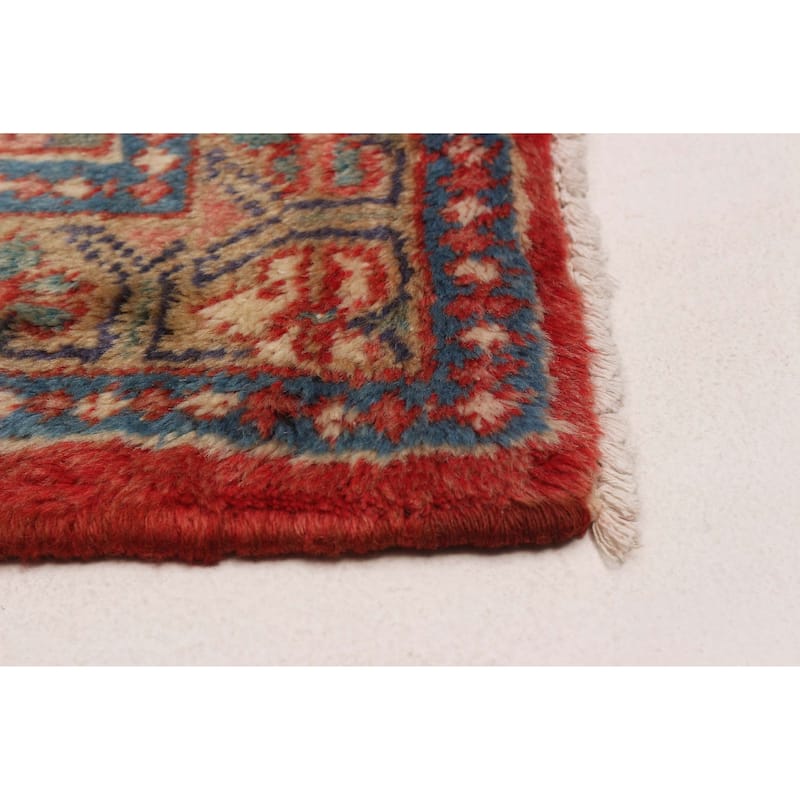 ECARPETGALLERY Hand-knotted Anadol Red Wool Rug - 4'2 x 6'7
