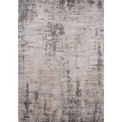 Chorus Grey Beige Concrete Jungle Rug