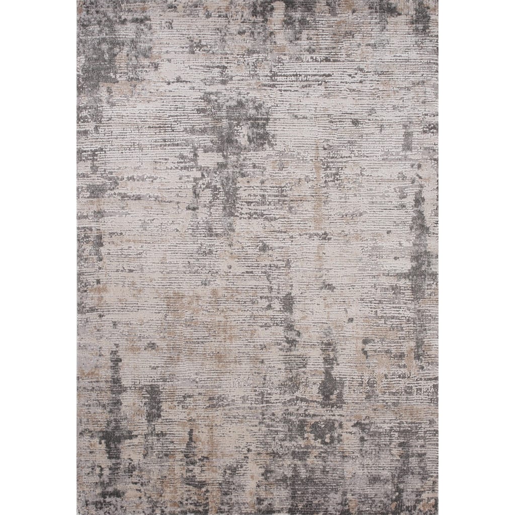 Chorus Grey Beige Concrete Jungle Rug