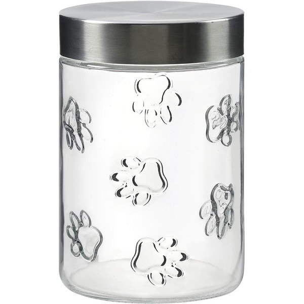 https://ak1.ostkcdn.com/images/products/is/images/direct/9f6f1e3bd5a71e9ce33530fb89fe10496a80a4ac/Amici-Pet-Maxwell-Collection-Paw-Glass-Storage-Canister.jpg