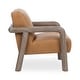 preview thumbnail 22 of 25, Classic Home Reyna Upholstered Fabric Accent Chair