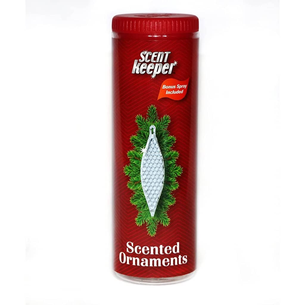 Scent Keeper Scented Christmas Ornaments with Bonus Spray - .5oz