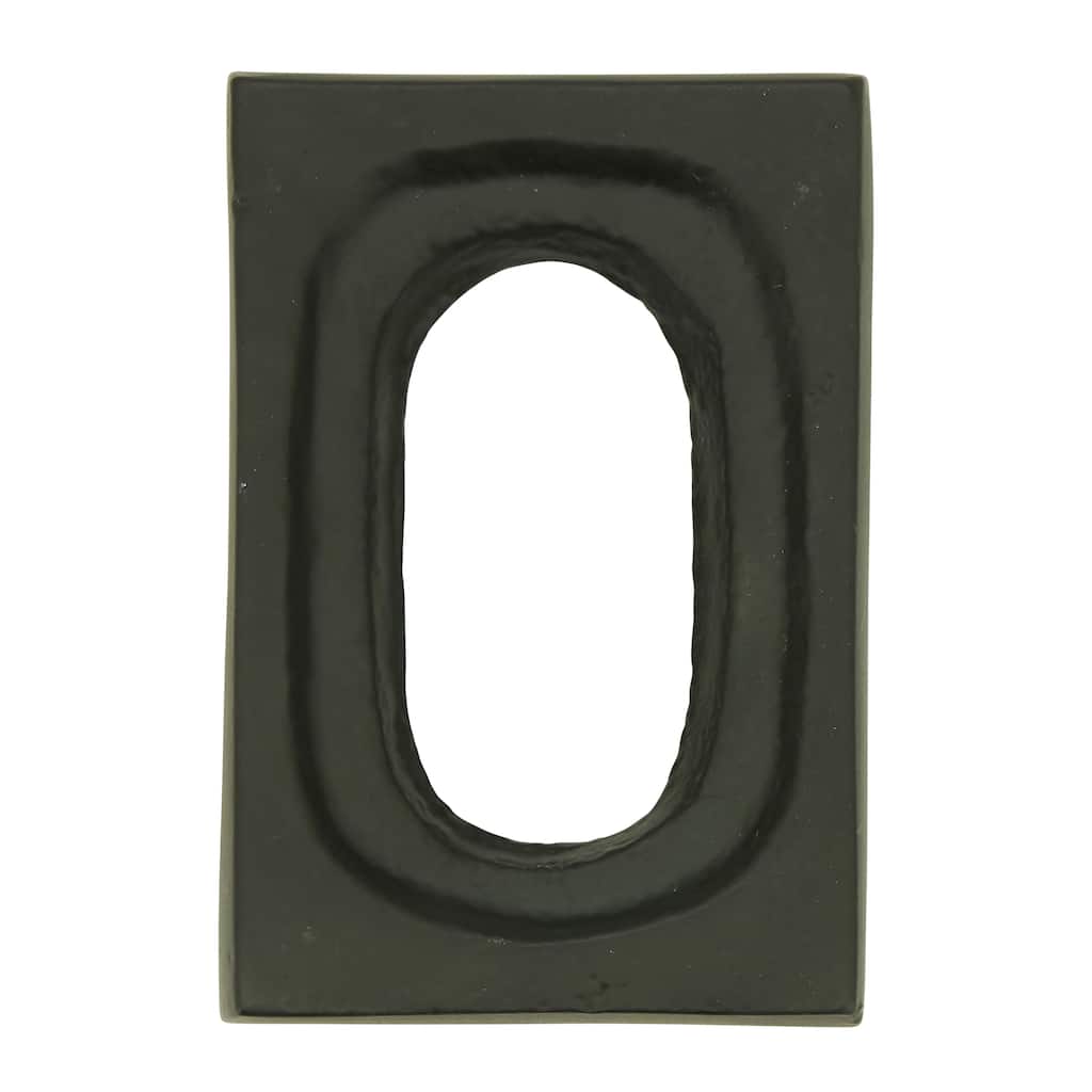 Rectangle Design Napkin Rings (Set of 4)