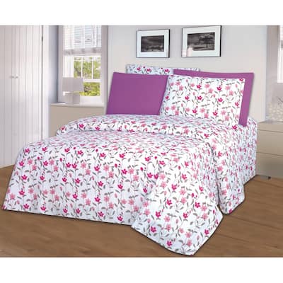 Hotel Club 1800 Super Soft Emily Sheet Set with Bonus Pillowcases