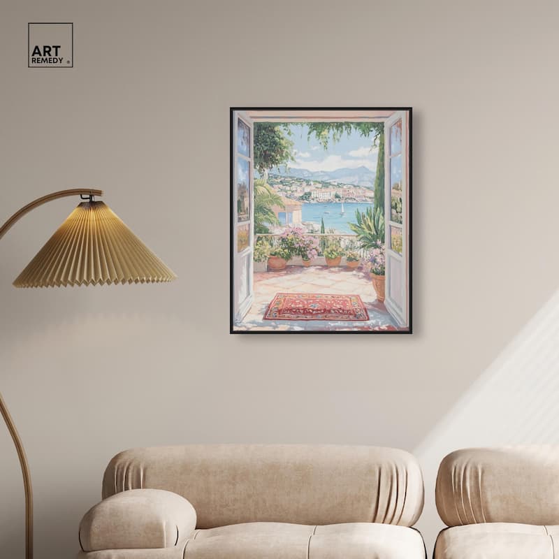 Room with a View Canvas by Art Remedy