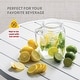 preview thumbnail 3 of 5, Bormioli Rocco Frigoverre Classic Jug with White Lid - 67.75 oz.