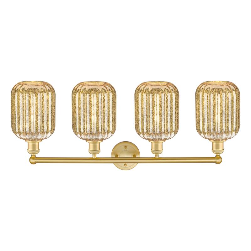 Innovations Lighting Endless Possibilities Edison - Preston - 4 Light 34" Jar Shade Bath Vanity Light