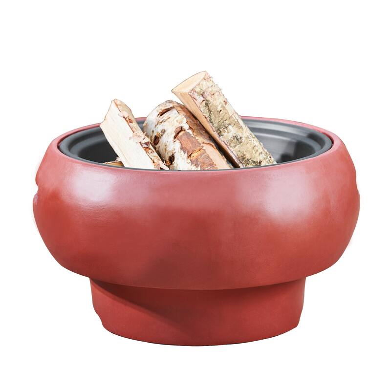 Teamson Home Outdoor 20.87" Wood Burning Fire Pit