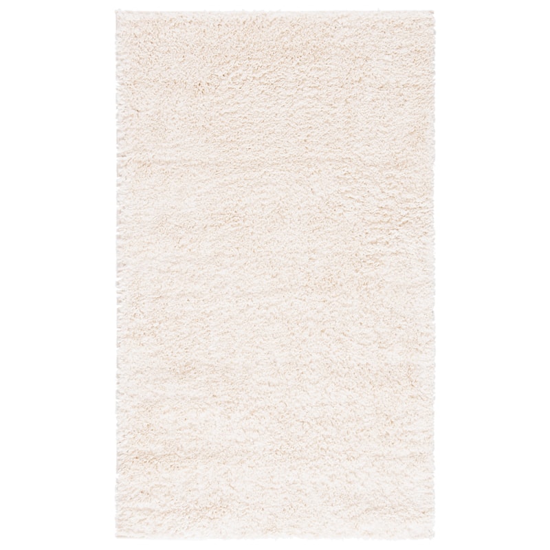 SAFAVIEH August Shag Solid 1.2-inch Thick Area Rug - 2'3" x 4' - Ivory