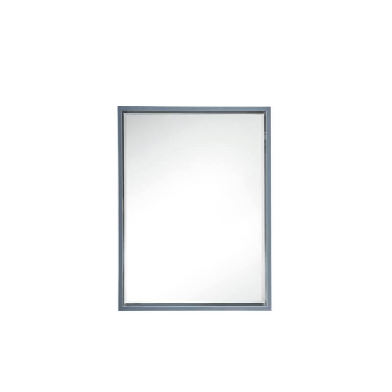 James Martin Vanities Milan 23.6" Rectangular Cube Mirror