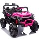 preview thumbnail 46 of 55, 24V 400W Kids Ride On Electric UTV W/Parents Remote Control,Four-Wheel Suspension,LED Lights,Portable Handle