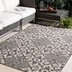 preview thumbnail 30 of 52, Artistic Weavers Olivia Transitional Medallions Indoor/Outdoor Area Rug 7'6" x 10'9" - Black