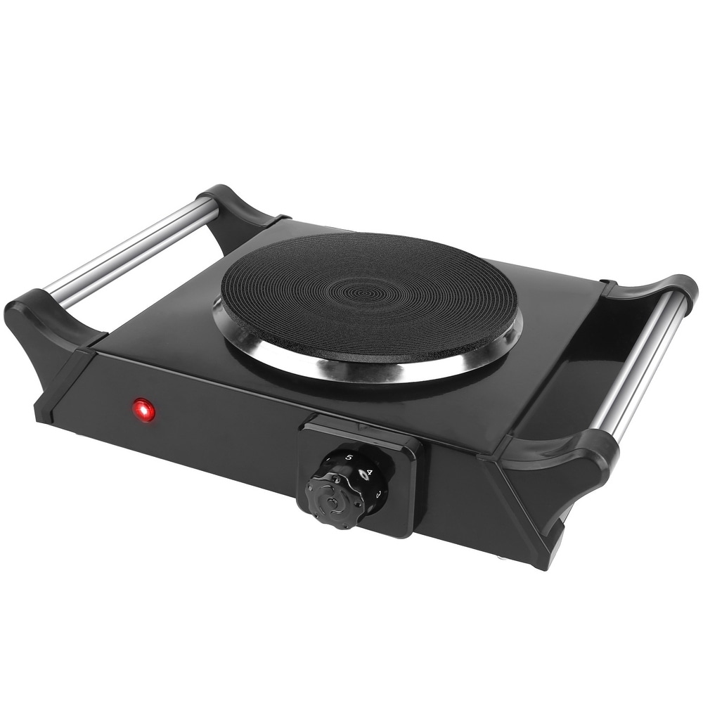 Portable Electric Single Burner 1000W Hot Plate Countertop Stove Cooking  Dorm