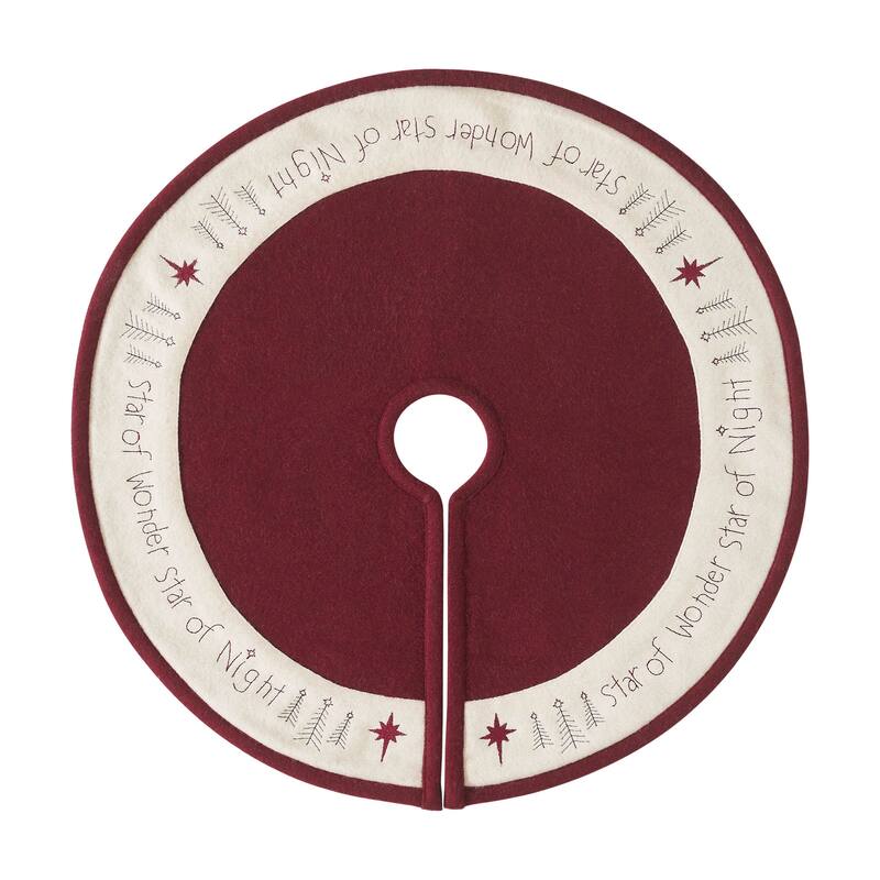 Star of Wonder Tree Skirt 24
