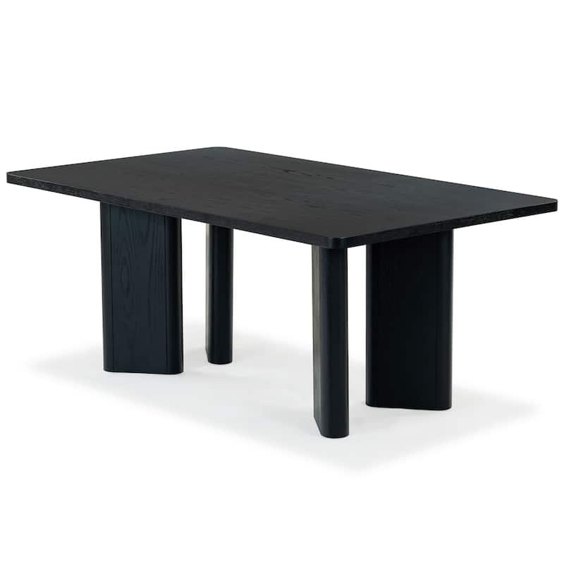 SAFAVIEH Couture Barnard Rectangle Wood Dining Table - 72"W x 42"D x 30"H