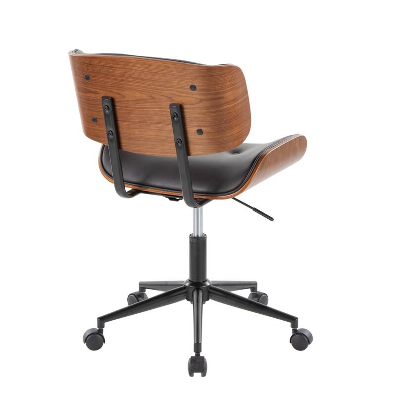 Carson Carrington Leksand Simple Mid-century Modern Office Chair