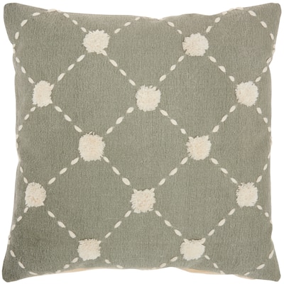 Mina Victory Life Styles Sage Throw Pillow , ( 20"X20" )