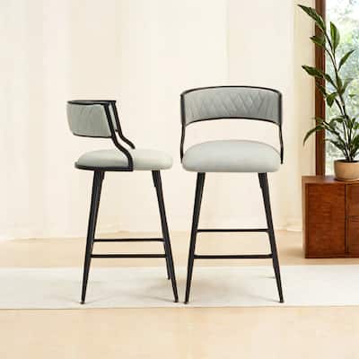 Set of 2 26" Kitchen Island Bar Stools