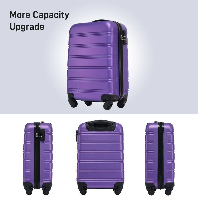 Traveler's Choice Luggage Expandable ABS Hardshell Sets 20inches
