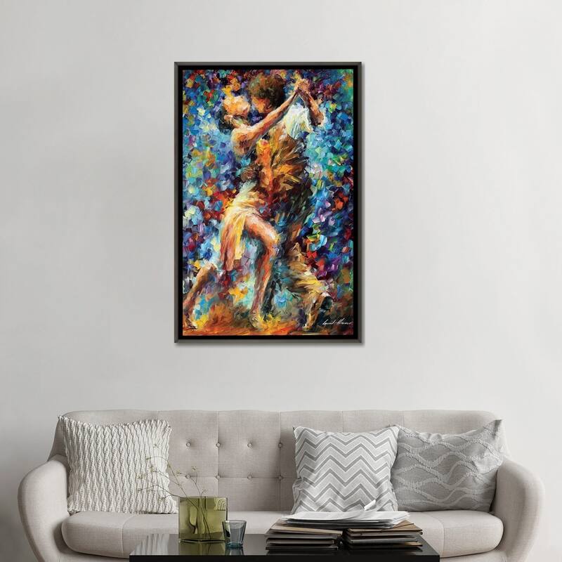 iCanvas "Internal Struggle Of Lust" by Leonid Afremov Framed
