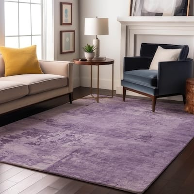 Premium Washable Super Soft Casual Abstract Mayfield Rug