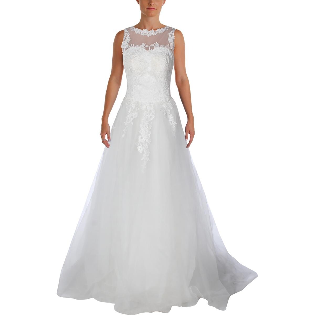 rainbow tulle wedding dress