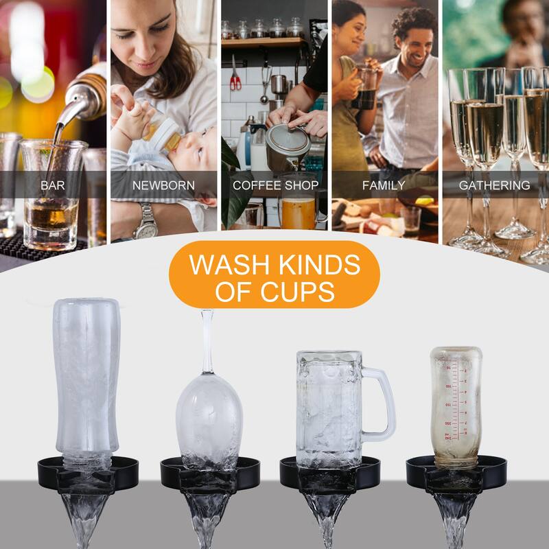 Kitchen Sink Glass Rinser