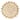 One of a Kind Hand-Woven Modern 4' Round Geometric Jute Beige Rug - 4' Round
