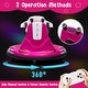 preview thumbnail 5 of 18, Electric Ride On Bumper Car, Remote Control Ride On Car with LED Lights, 360-Degree Spin, Indoor and Outdoor Fun for Toddlers