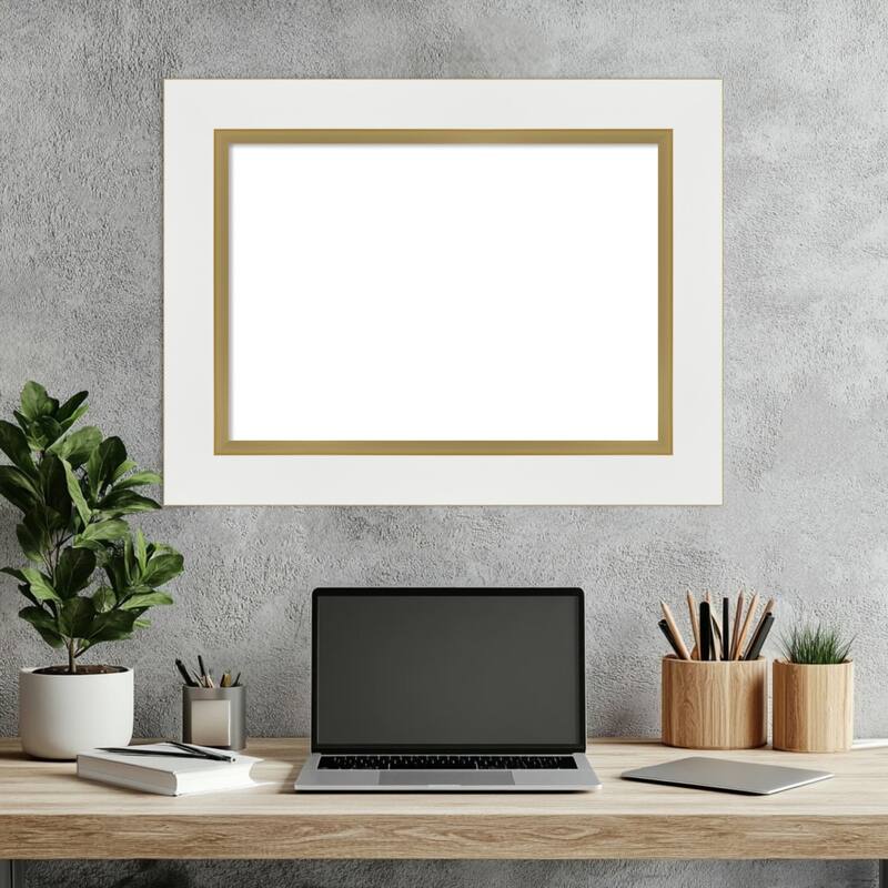 Amanti Art Eva Black Silver Framed Dry Erase Magnetic Board