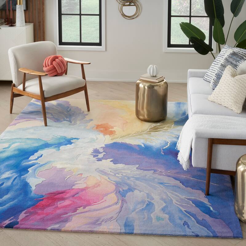 Nourison Prismatic Indoor only Abstract Area Rug