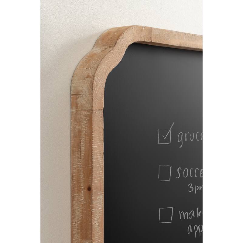 Kate and Laurel Marston Wood Framed Chalkboard - 20x30