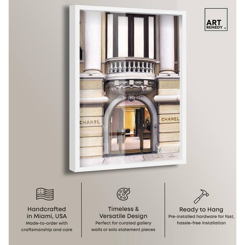 Expensive Store in Paris Shadowbox by Art Remedy