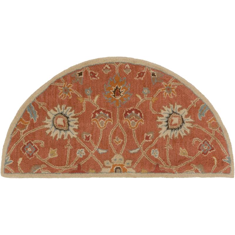 Hand-tufted Trey Traditional Wool Area Rug
