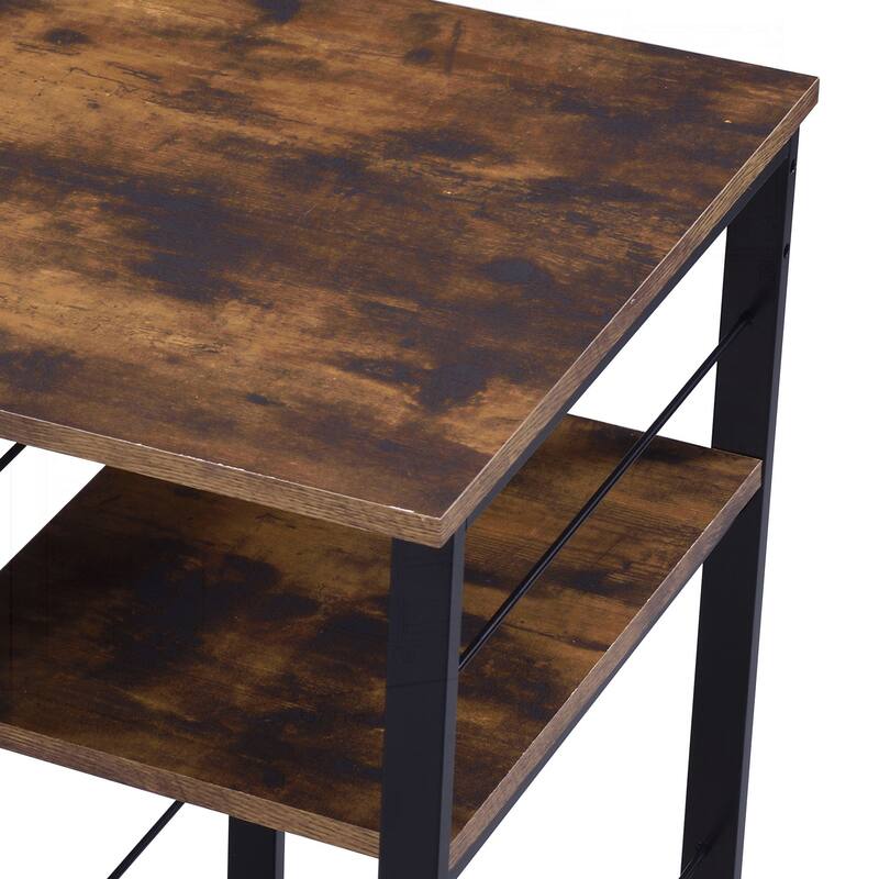 Versatile Metal and Veneer Writing Desk for Efficient Work and Study