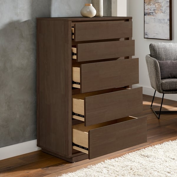 ingleside danish-inspired 6-drawer dresser by inspire q modern - natural Maxi-Cosi Nursery Embraced Forms 6-Drawer Dresser Aldea Home & Baby