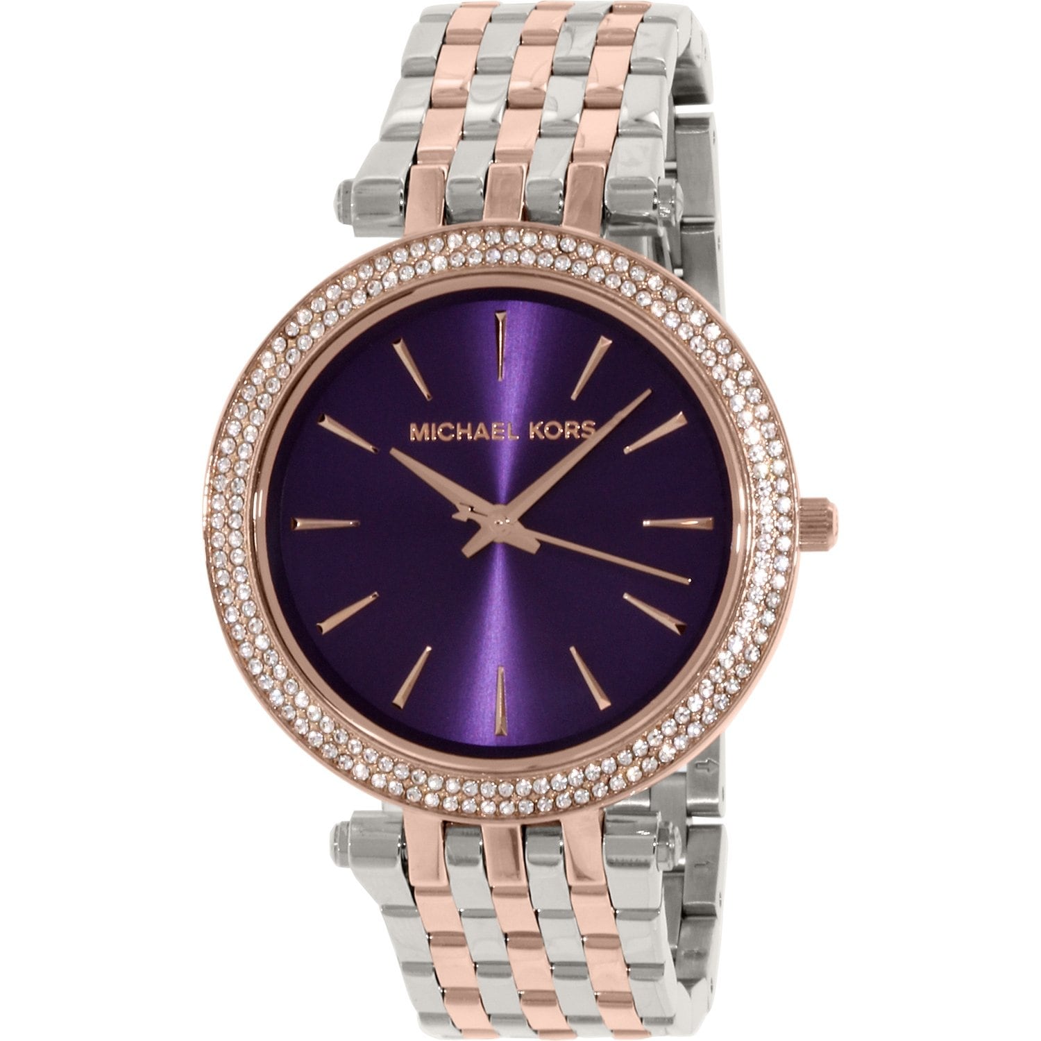 mk violet watch