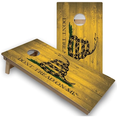 Gadsden Flag Regulation 2x4 Cornhole Board Set