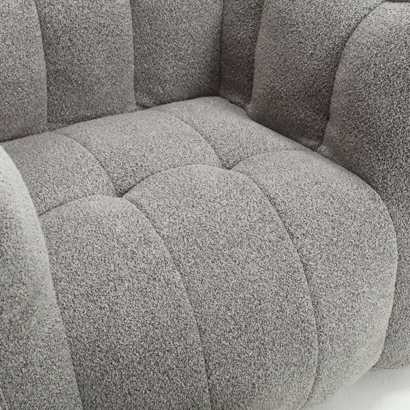 Floor Lazy Bean Bag Chair with Footstool for Adults, Kids