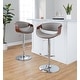 preview thumbnail 50 of 70, Carson Carrington Kanteborg Adjustable Bar Stool with Rounded T Footrest (Set of 2)
