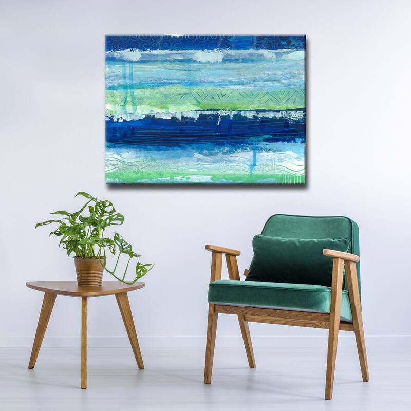 'Tropical Deep Sea' Canvas Art Print