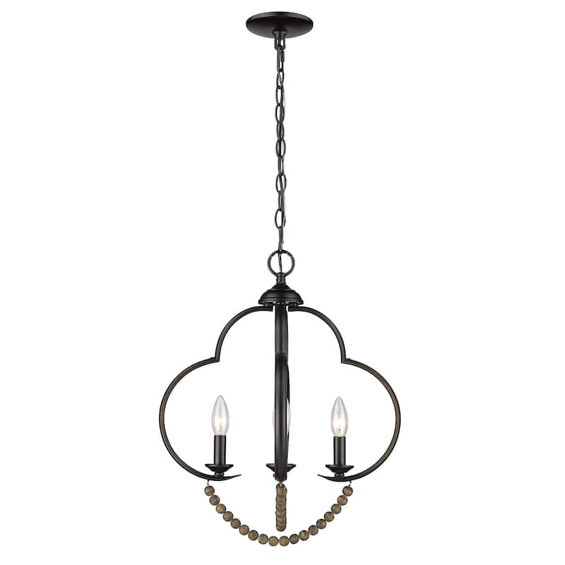 Flori 4 Light Pendant - 17"x20.75"