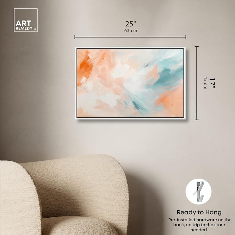 Sunrise Palette II Canvas by Art Remedy