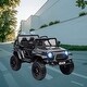 preview thumbnail 1 of 9, Battery-Powered Electric 12V Ride On Truck for Kids with Dual Motors, 3 MPH Speed, Parent Remote Control, and LED Lights Black