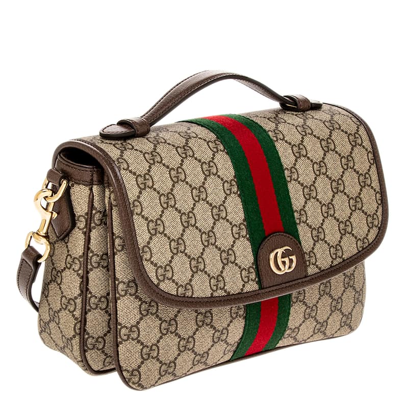 Gucci Men's Ophidia Medium Top Handle Bag