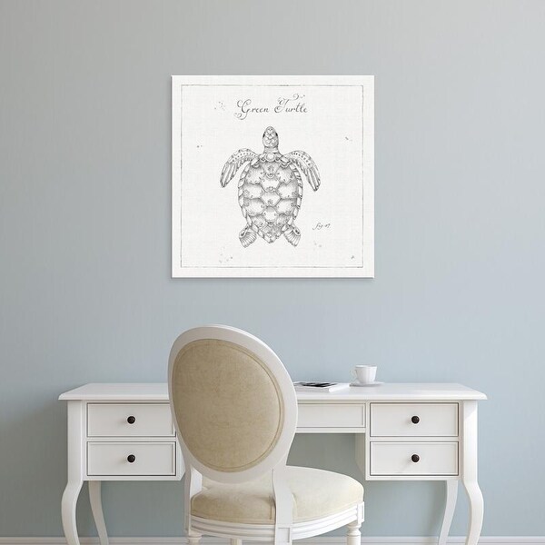 Easy Art Prints Daphne Brissonnet's 'Underwater Life VIII' Premium Canvas Art