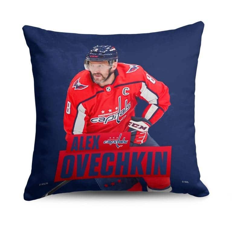 NHL Player 18 Inch Throw Pillow