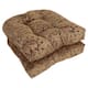 Option Scrolled Floral Tan