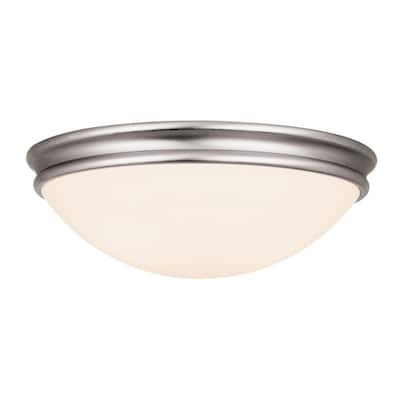 Access Lighting Atom 11" Wide LED Flush Mount Bowl Ceiling Fixture -